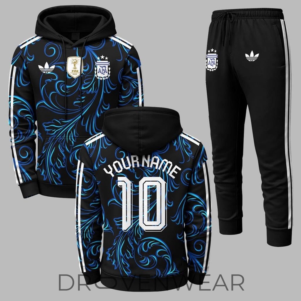 Argentina FIFA World Cup 2026 Away Personalized Hoodie