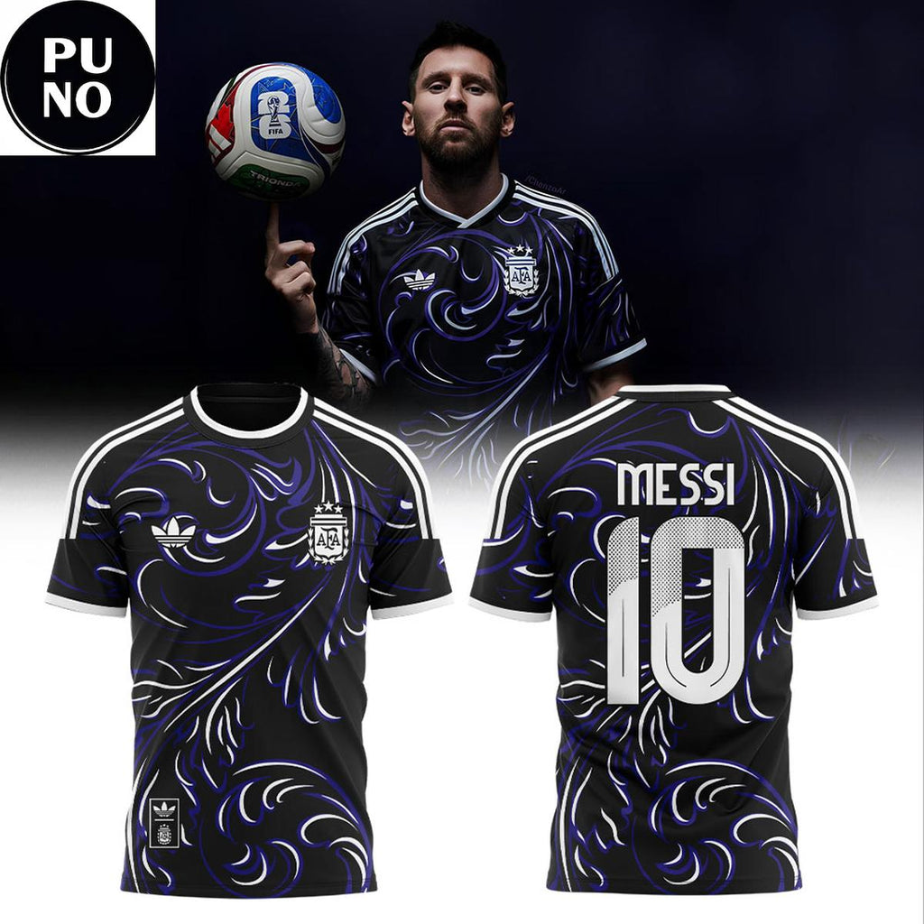 Argentina National Football FIFA World Cup New Uniform 2026 Personalized T-Shirt