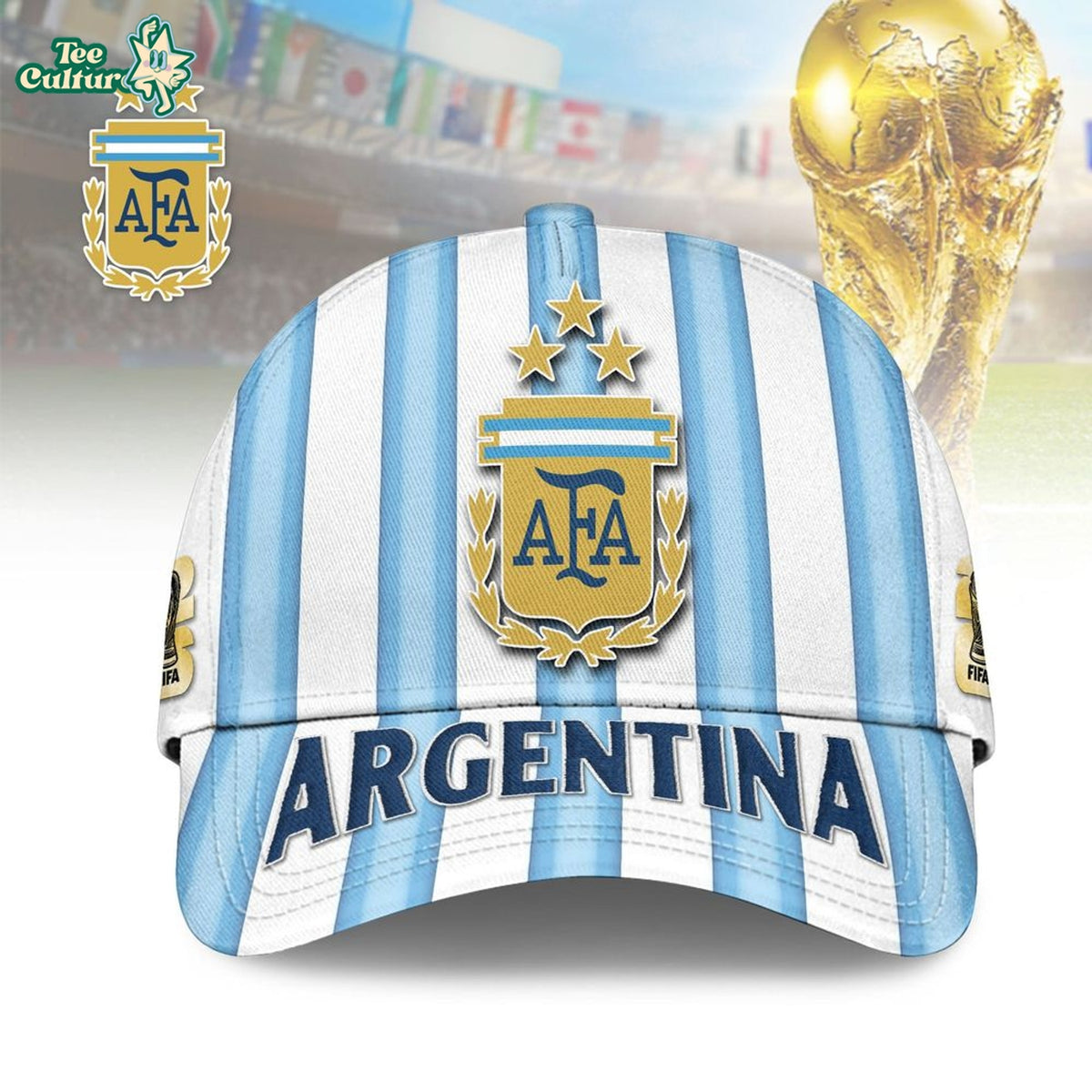 Argentina Premium World Cup Stadium Energy Special Cap