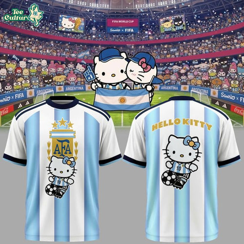 Argentina Soccer x Hello Kitty World Cup 2026 Limited Edition Shirt