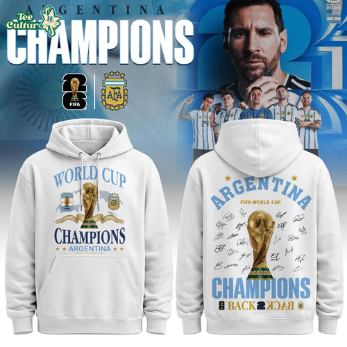 Argentina Team World Cup Champions 2026 Special Edition Hoodie