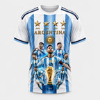 Argentina World Cup 2026 Champions Four Stars One Nation Shirt