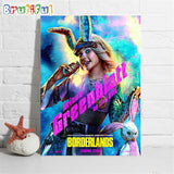 Ariana Greenblatt as Tiny Tina in Borderlands Official Poster Wall Decor Poster Canvas