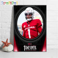 Arizona Cardinals 1 Day Until The 2024 NFL Draft Wall Art Poster Canvas