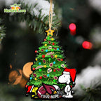 Arizona Cardinals Snoopy Peanuts Custom Christmas Ornament Xmas Tree Decorations