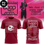 Arizona Cardinals x Ed Sheeran The Loop Tour 2026 Hoodie T-Shirt