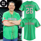Arizona Diamondbacks 2026 Mexican Heritage Night Personalized Baseball Jersey
