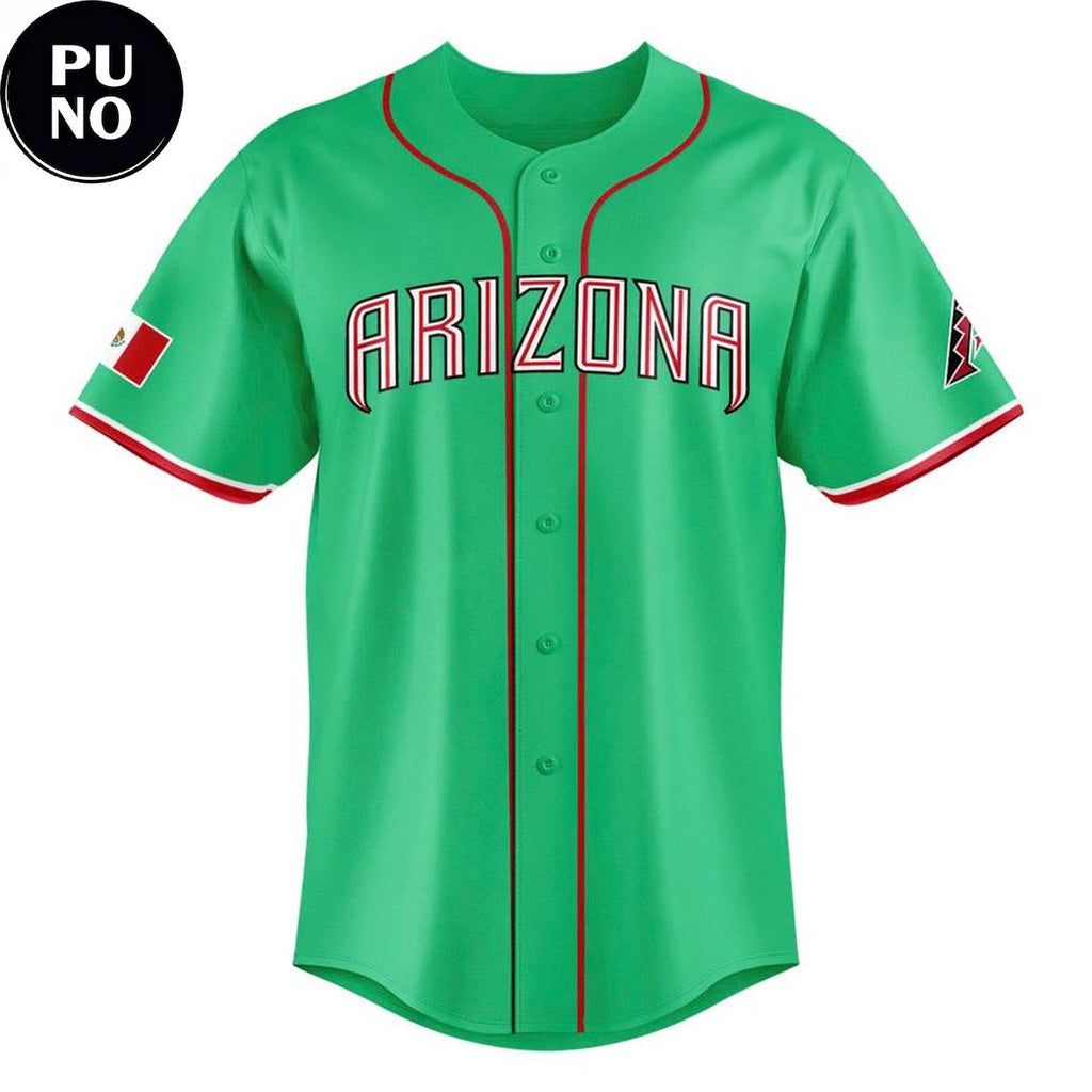 Arizona Diamondbacks 2026 Mexican Heritage Night Personalized Baseball Jersey