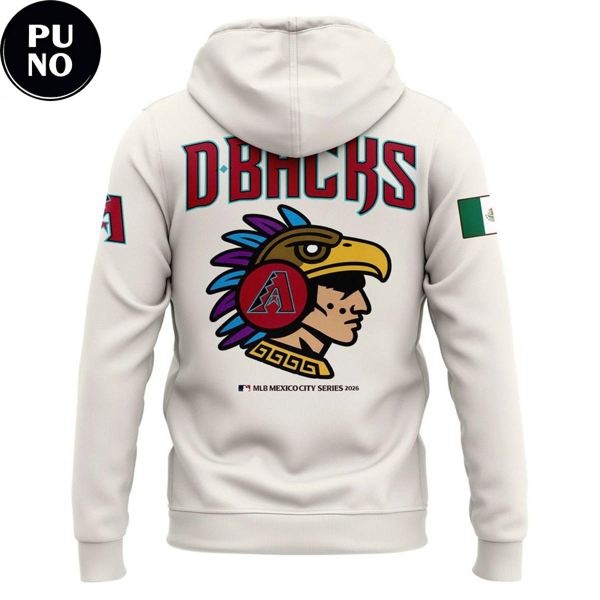 Arizona Diamondbacks MLB Mexico City Series 2026 Hoodie T-Shirt