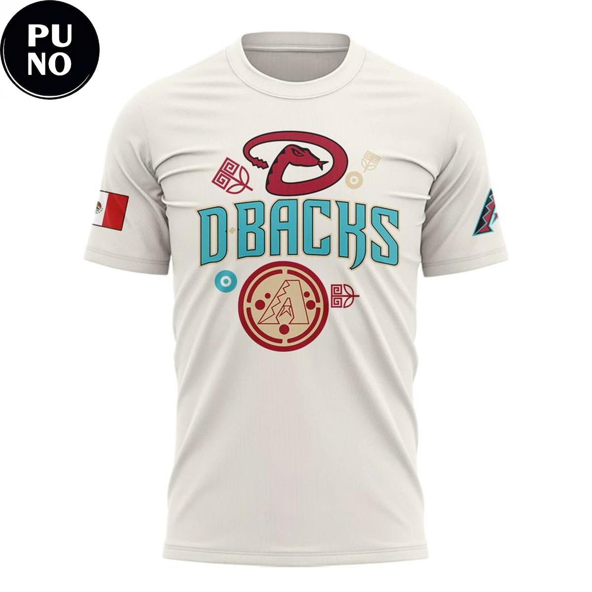 Arizona Diamondbacks MLB Mexico City Series 2026 Hoodie T-Shirt