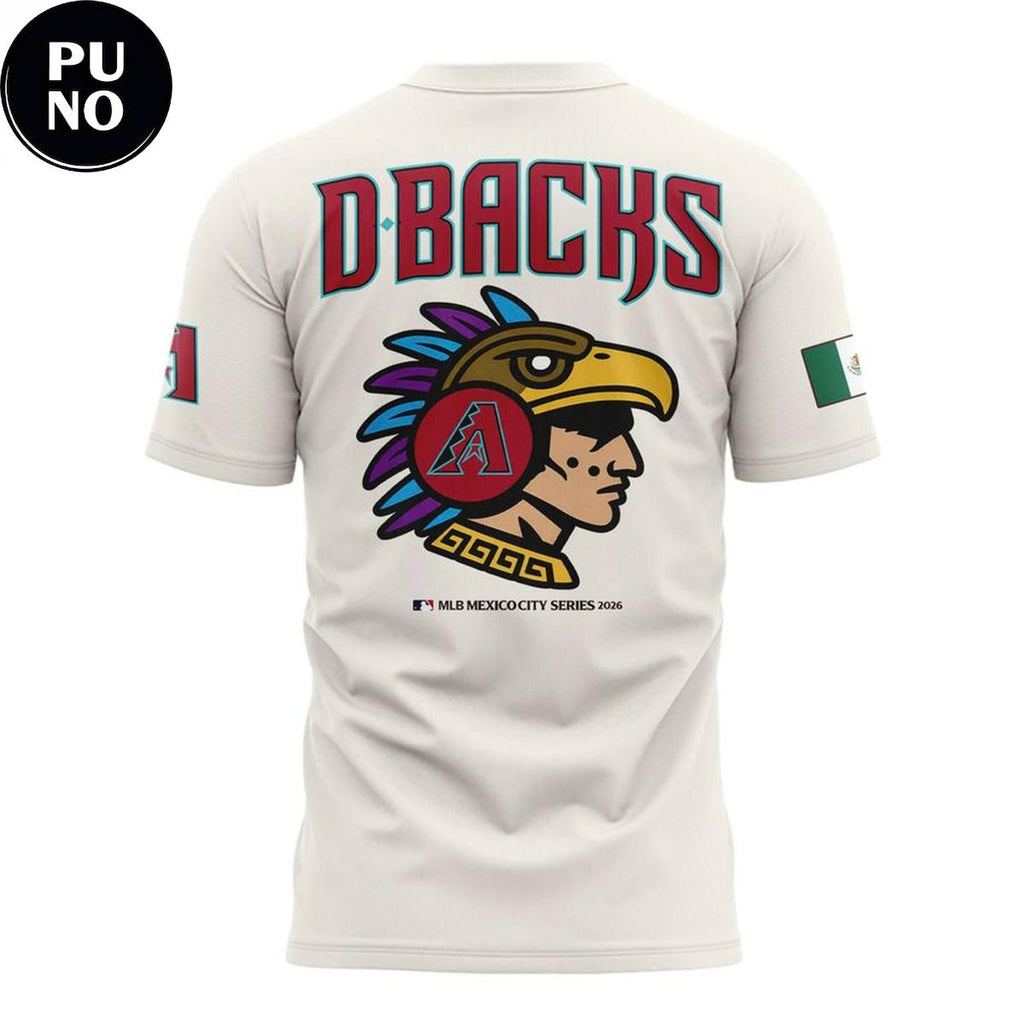 Arizona Diamondbacks MLB Mexico City Series 2026 Hoodie T-Shirt
