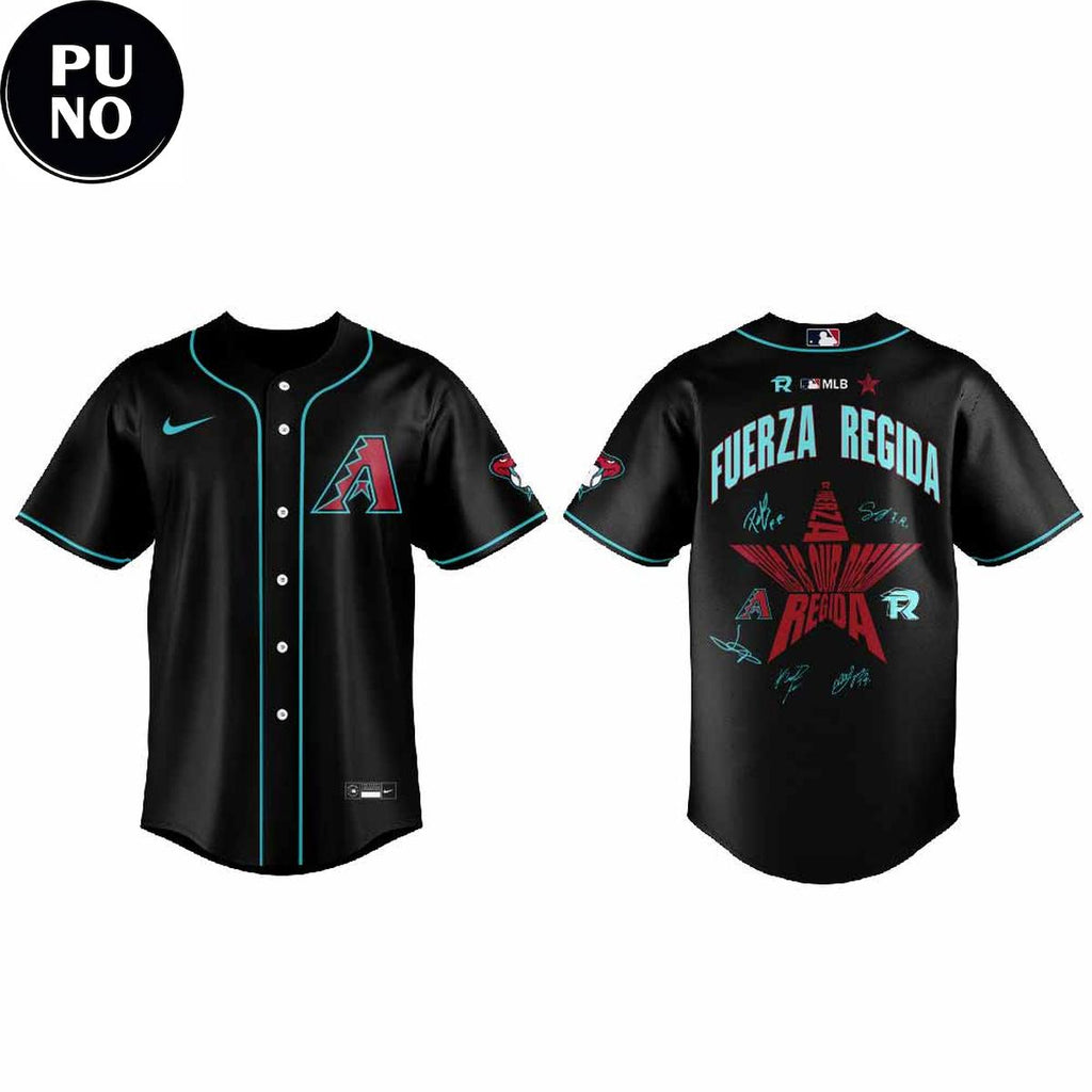 Arizona Diamondbacks x Fuerza Regida 2026 This Is Our Dream Tour Baseball Jersey