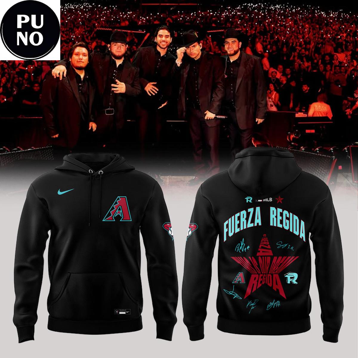 Arizona Diamondbacks x Fuerza Regida 2026 This Is Our Dream Tour Hoodie