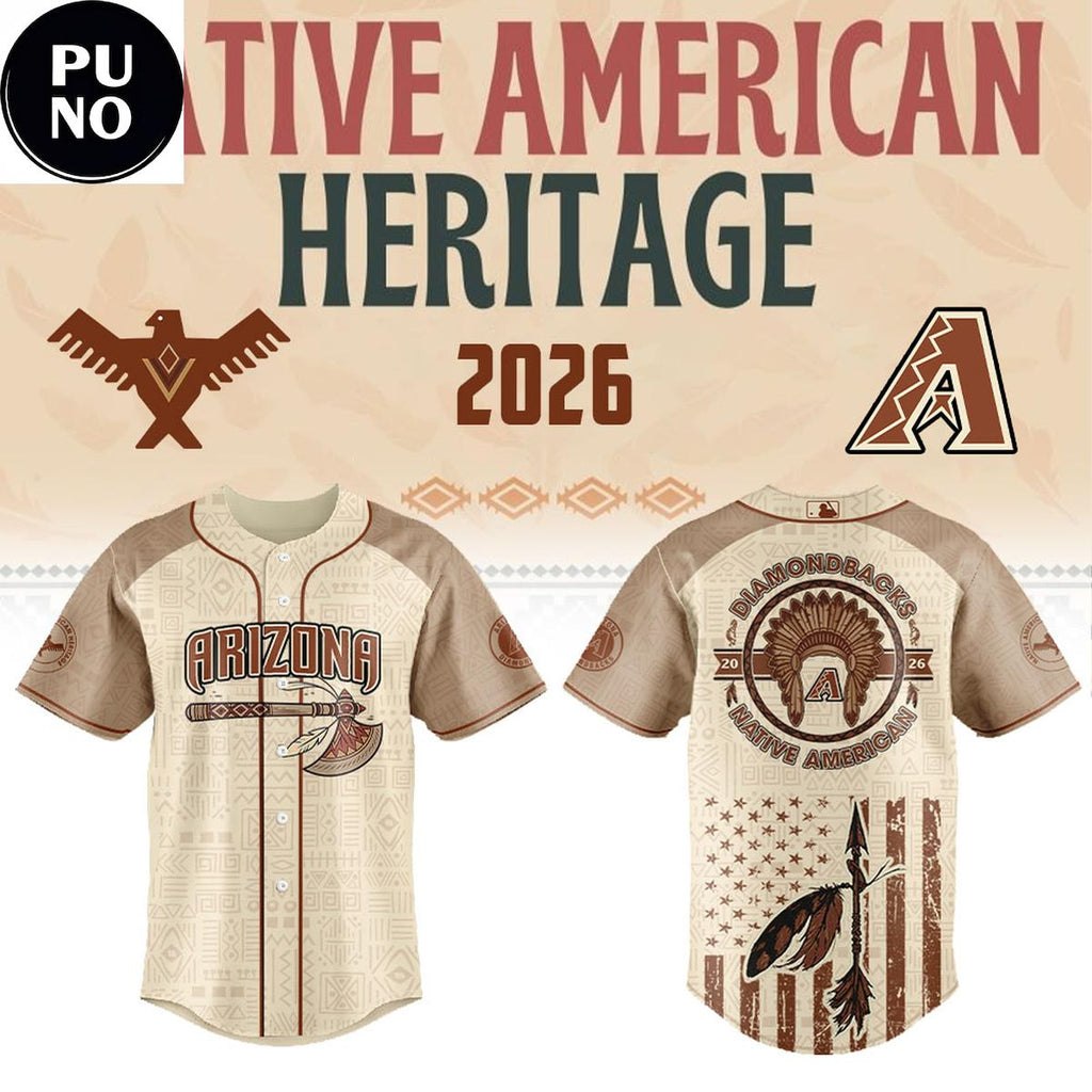 Arizona Diamondbacks x Native American Heritage Month 2026 Baseball Jersey