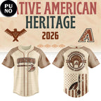 Arizona Diamondbacks x Native American Heritage Month 2026 Baseball Jersey