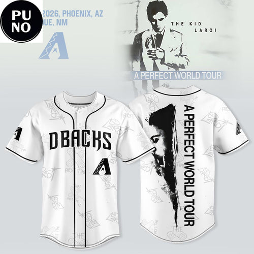 Arizona Diamondbacks x The Kid Laroi 2026 World Tour Baseball Jersey