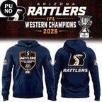 Arizona Rattlers 2026 Western Conference Champions Hoodie T-Shirt