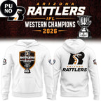 Arizona Rattlers 2026 Western Conference Champions Hoodie T-Shirt