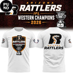 Arizona Rattlers 2026 Western Conference Champions Hoodie T-Shirt