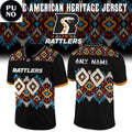 Arizona Rattlers Native American Heritage 2026 Personalized Football Jersey