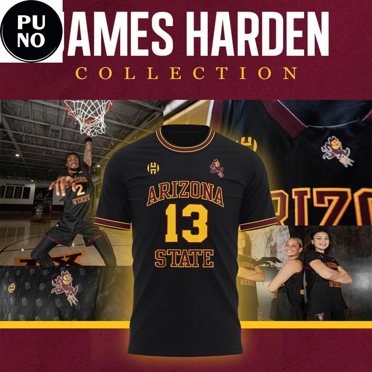 Arizona State Basketball x James Harden 2026 Hoodie T-Shirt