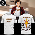 Arizona State Sun Devils Women’s Basketball Jesus Won 2026 Hoodie T-Shirt