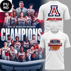 Arizona Wildcats Basketball Regular Season Champions 2026 Hoodie T-Shirt