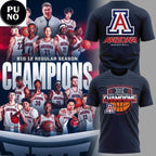 Arizona Wildcats Basketball Regular Season Champions 2026 Hoodie T-Shirt