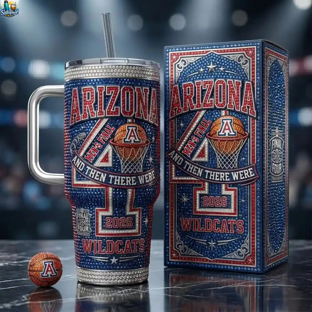 Arizona Wildcats Men’s Final A And Then There Were 40oz Tumbler