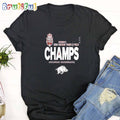 Arkansas Razorbacks 2024 SEC Women’s Indoor Track & Field Champions T-Shirt