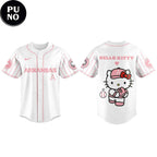 Arkansas Razorbacks Baseball x Hello Kitty Night 2026 Baseball Jersey