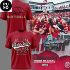 Arkansas Razorbacks Softball College World Series 2026 T-Shirt