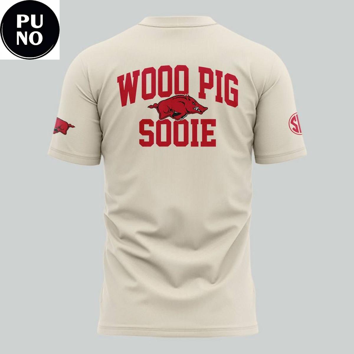 Arkansas Razorbacks Wooo Pig Sooie 2026 Hoodie T-Shirt
