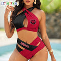 Arkansas State Red Wolves Women Bikini Set Sporty Bikini Sets