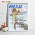 Arkells Big Feelings Tour 2024 Wall Art Poster Canvas