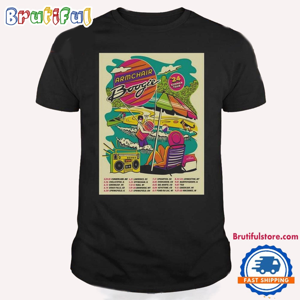 Armchair Boogie Summer 2024 Tour T Shirt