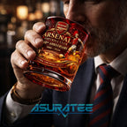 Arsenal 148th Anniversary Limited Edition Whiskey Glass