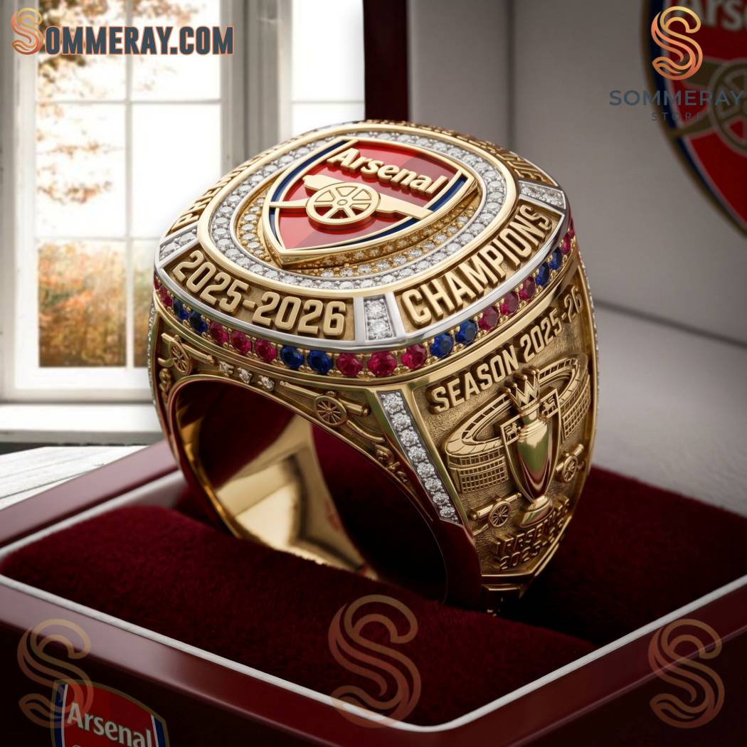 Arsenal 2025-2026 Premier League Champions Ring
