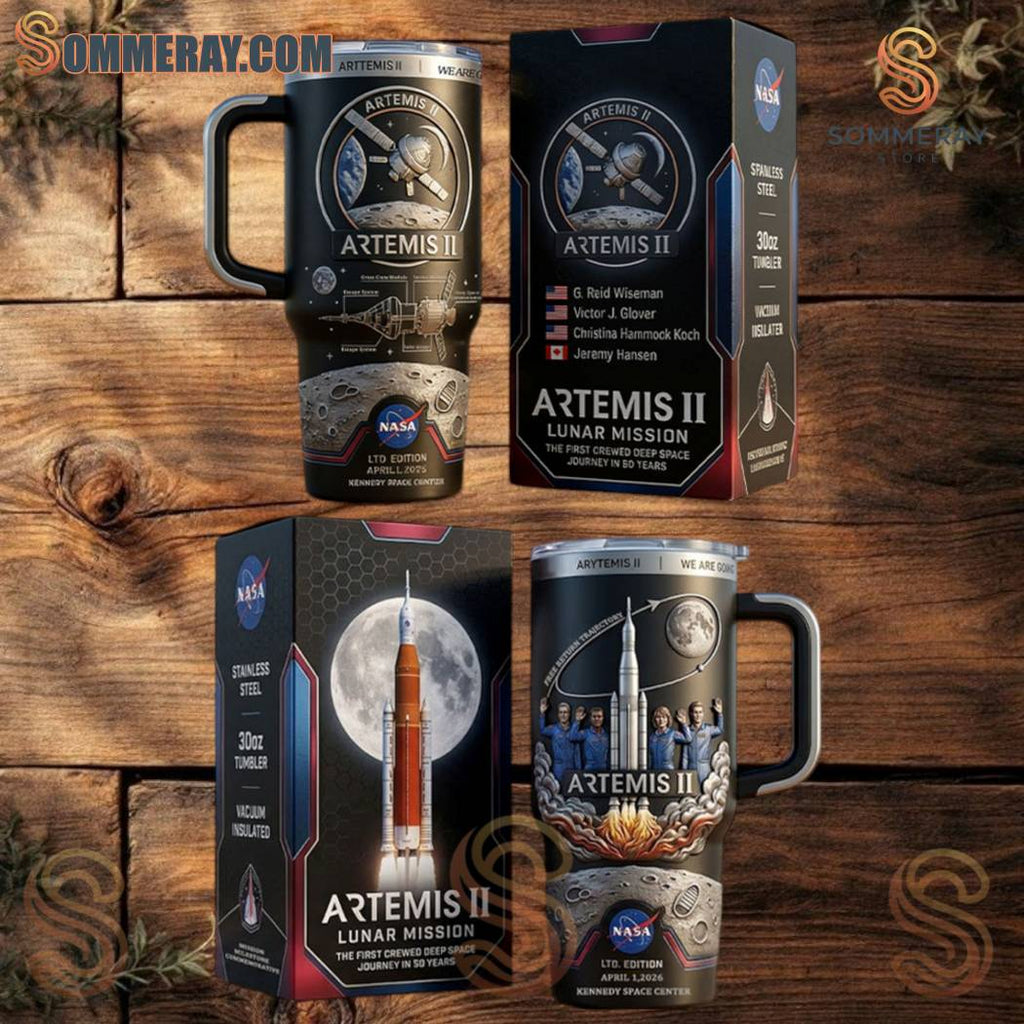 Artemis II Lunar Mission 2026 Tumbler