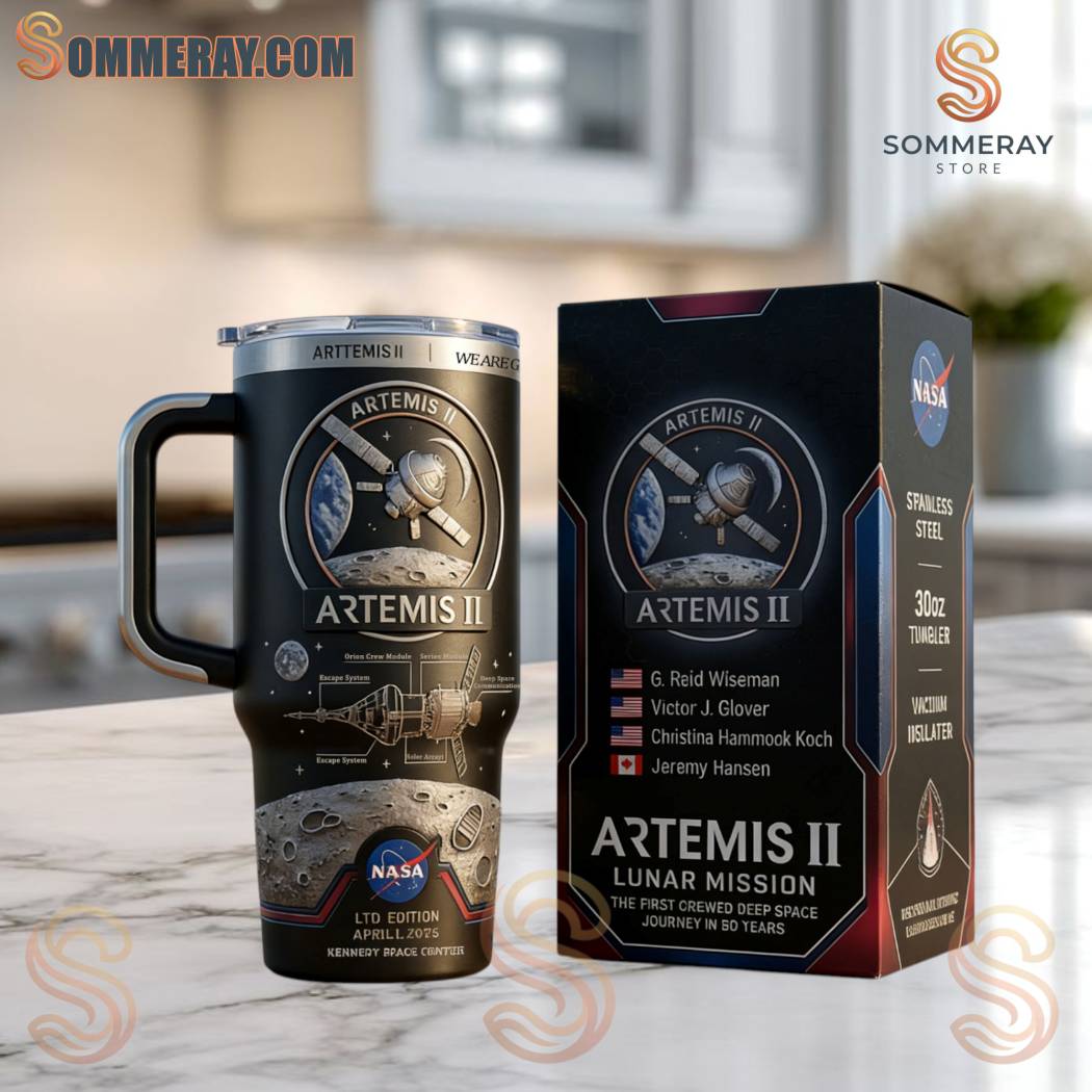 Artemis II Lunar Mission 2026 Tumbler