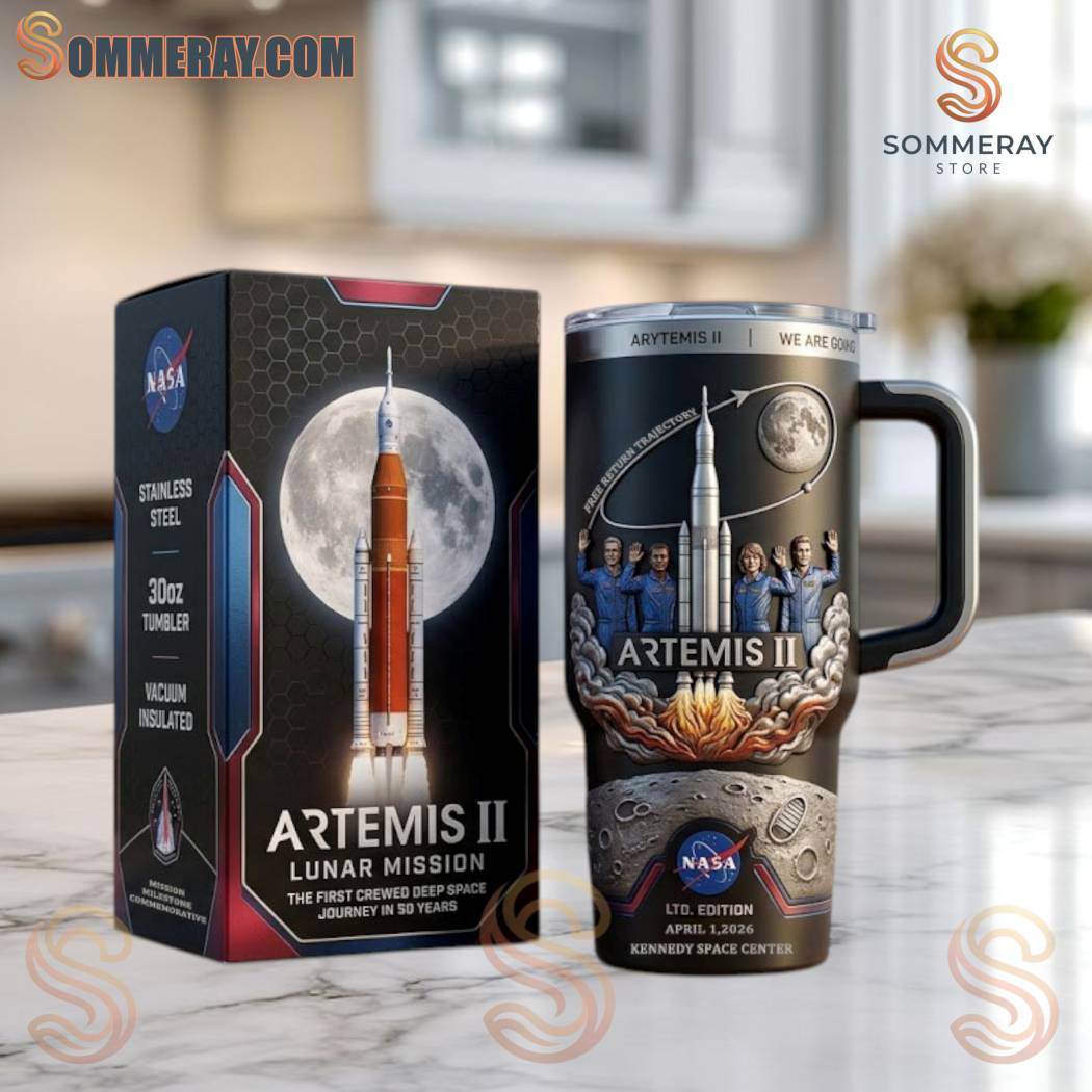 Artemis II Lunar Mission 2026 Tumbler