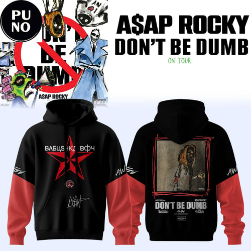 Asap Rocky Don’t Be Dumb World Tour 2026 Hoodie T-Shirt
