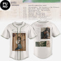 Asha Banks Something Inbetween Tour 2026 Beige Baseball Jersey