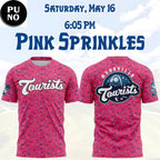 Asheville Tourists Pink Sprinkles 2026 Hoodie T-Shirt