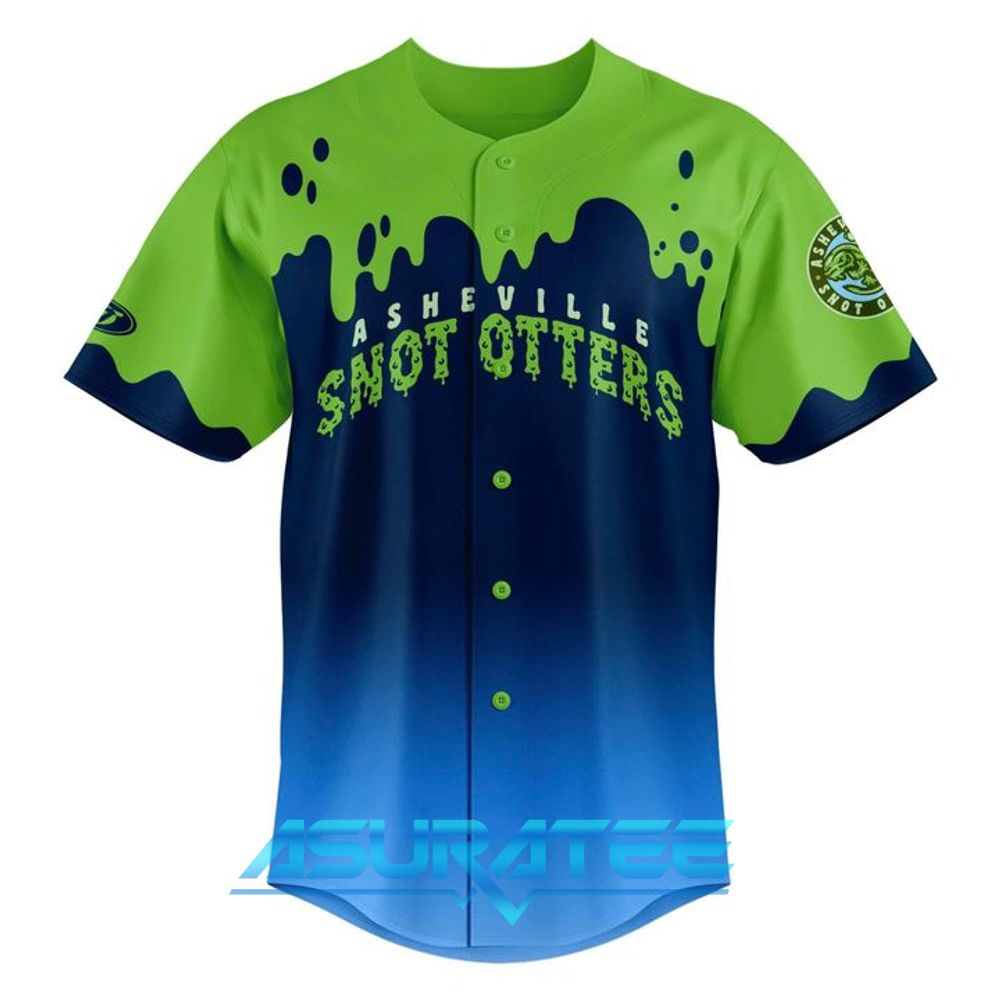 Asheville Tourists x Asheville Snot Otters 2026 New Baseball Jersey