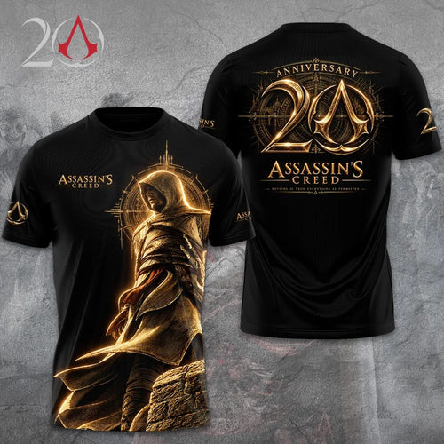 Assassin's Creed 20th Anniversary 3D Apparel – GNE9149