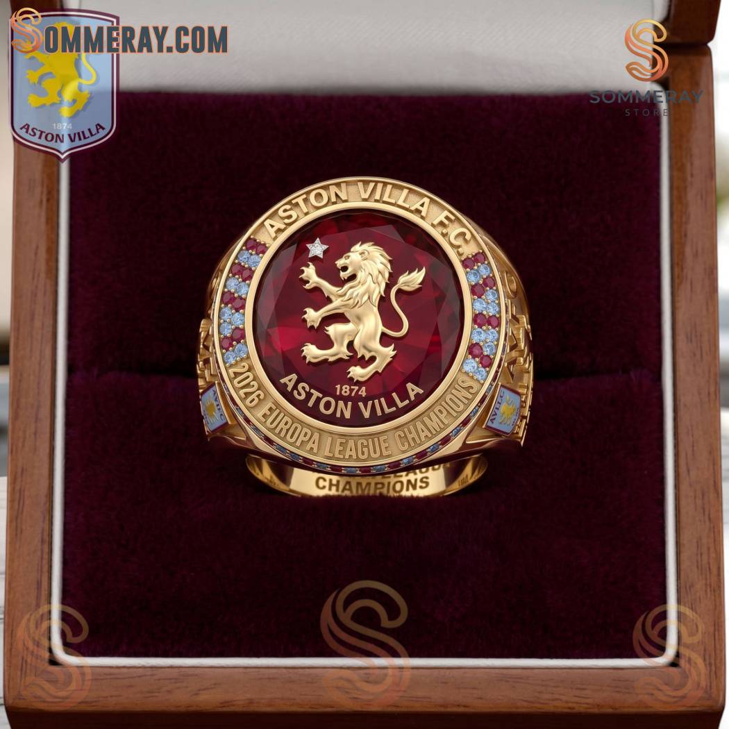 Aston Villa 2026 UEFA Europa League Champions Ring
