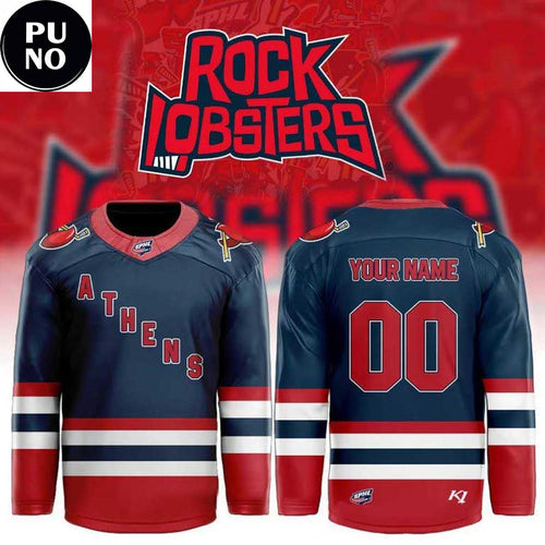 Athens Rock Lobsters 2026 New Season Personalized Hockey Jersey