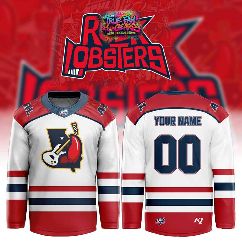 Athens Rock Lobsters Sublimated Shersey 2026 Custom Hockey Jersey