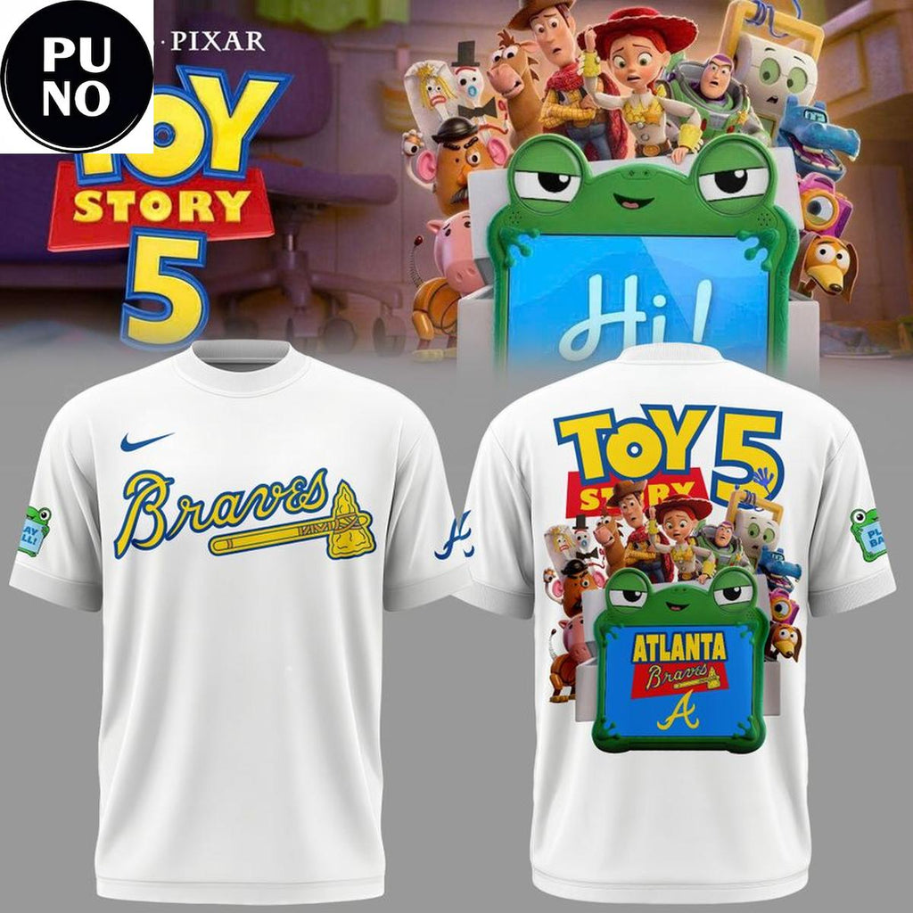 Atlanta Braves 2026 Toy Story 5 Hoodie T-Shirt
